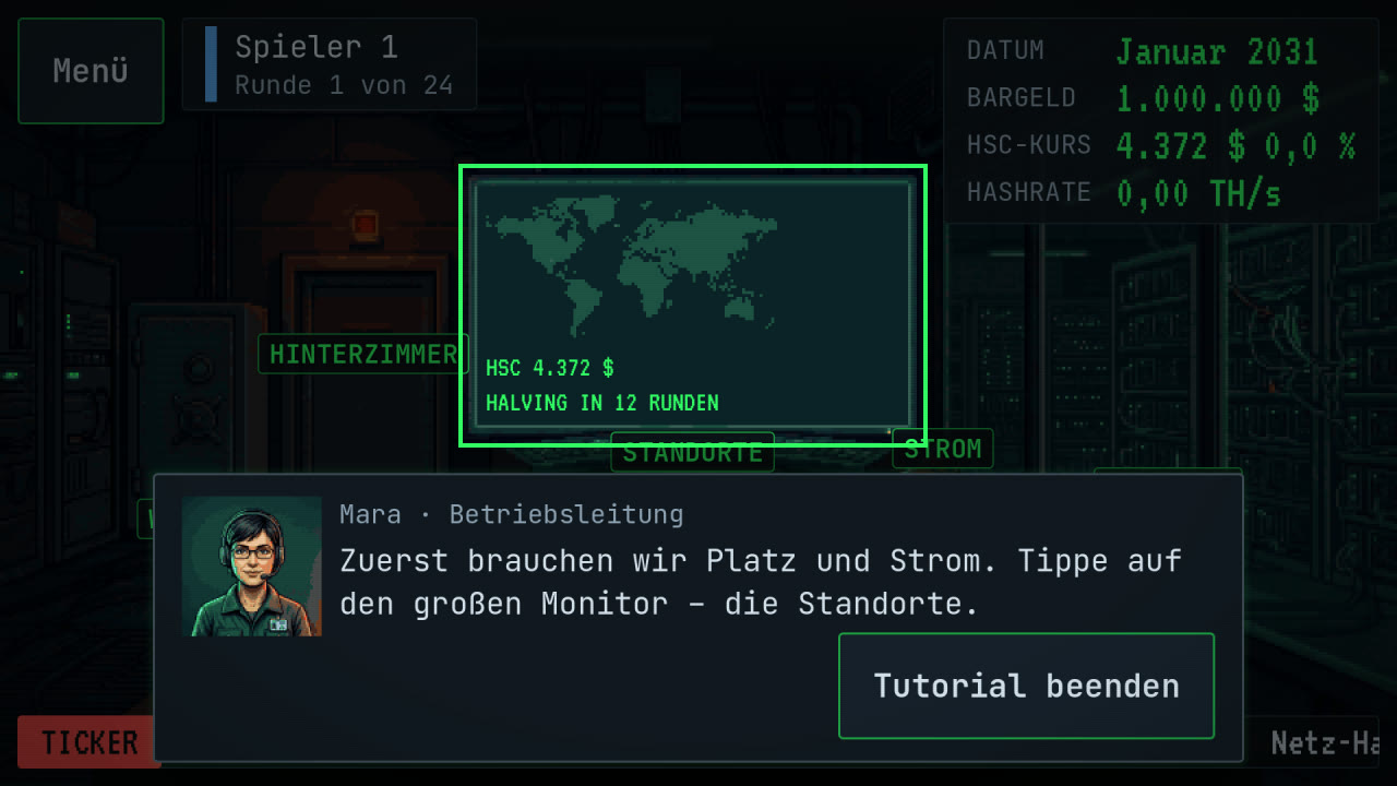 Das Tutorial mit Betriebsleiterin Mara